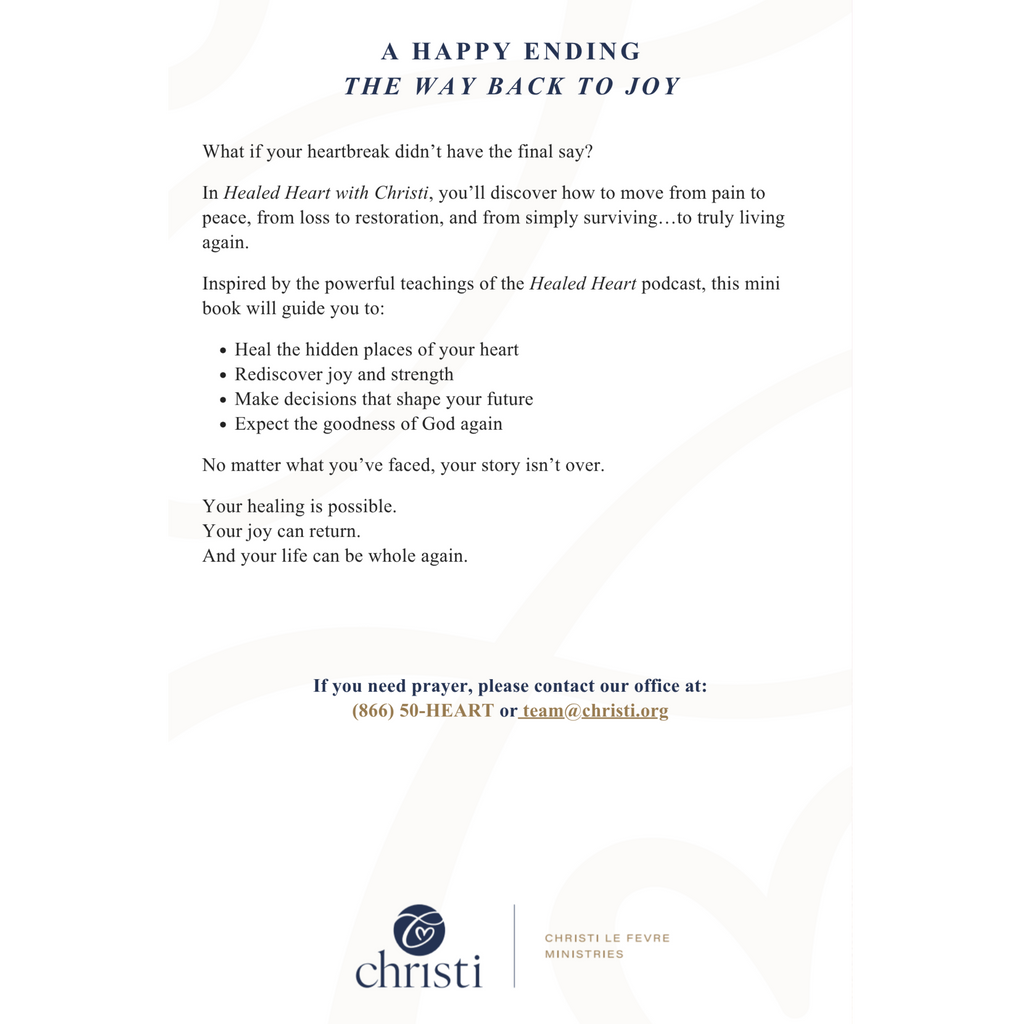 A Happy Ending | The Way Back to Joy Mini-Book 1